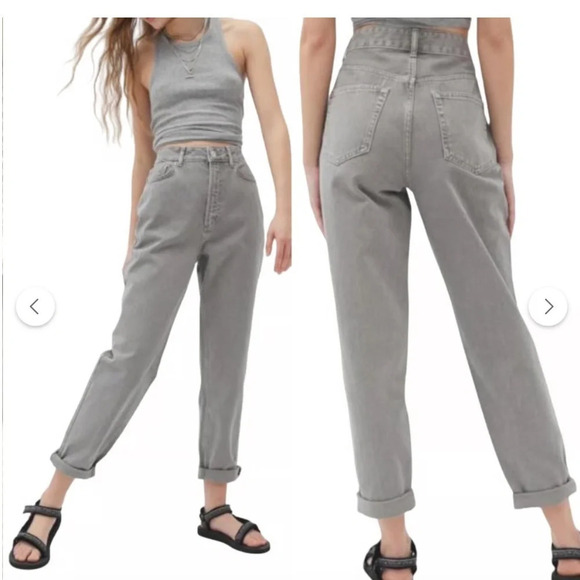 Urban Outfitters Pants - Urban Outfitters  BDG Mom High-Rise Jeans Washed Gray Women's Size 29 EUC
